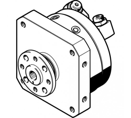 Неполноповоротный привод Festo DSM-63-270-P-FW-A-B