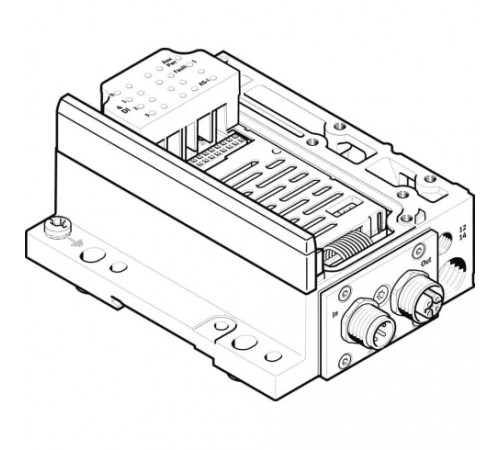 Электрический интерфейс Festo VMPA-ASI-EPL-E-8E8A-CE