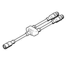 Соединительный кабель Festo NEBV-M12G8-KD-3-M12G4