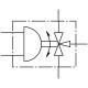 Шаровой кран с приводом Festo VZBA-2-GGG-63-32T-F0507-V4V4T-PP106-R-90-C Ру63 Ду50 (PN63 DN50)