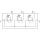 Коллектор регуляторов давления Festo LRB-1/2-D-O-K3-MIDI