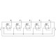 Коллектор регуляторов давления Festo LRB-1/2-D-O-K5-MIDI