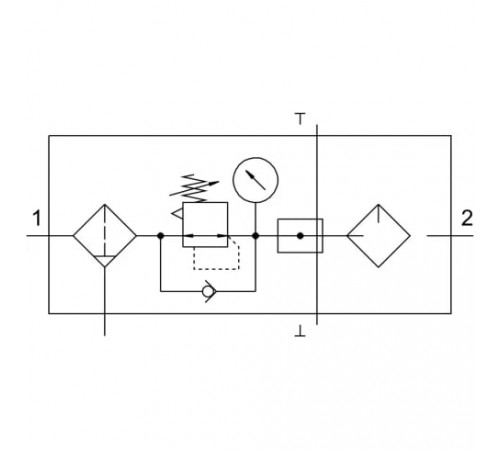 Блок подготовки воздуха, комбинация Festo FRC-1/4-DB-7-MINI-KA-MPA