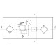 Блок подготовки воздуха, комбинация Festo FRC-1/4-DB-7-MINI-KA-MPA