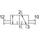 Отсечной клапан Festo HE-1/4-DB-MINI