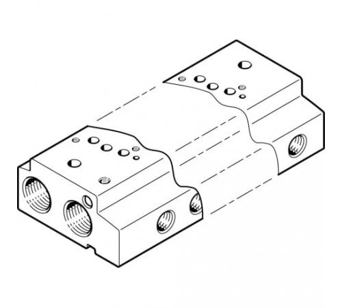 Коллектор Festo VABM-C7-12W-G18-2
