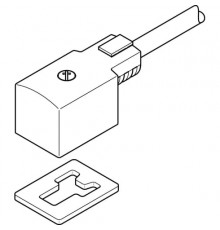 Штекерная розетка Festo KMV-1-230AC-2,5
