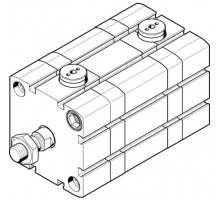 Компактный пневмоцилиндр Festo ADN-63-EL