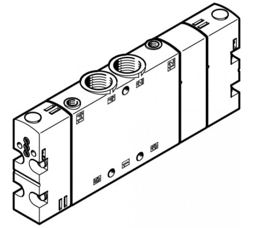 Базовый распределитель Festo CPE18-P1-5/3B-1/4