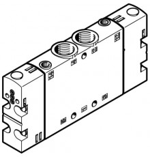 Базовый распределитель Festo CPE18-P1-5J-1/4