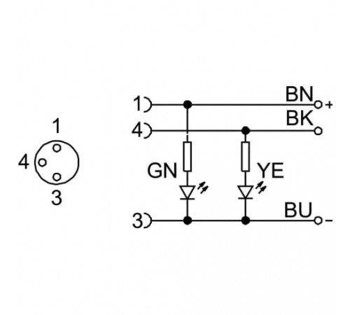 Соединительный кабель Festo SIM-M8-3WD-2,5-PSL-PU