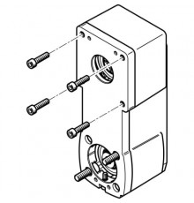 Параллельный набор Festo EAMM-U-E24-40A