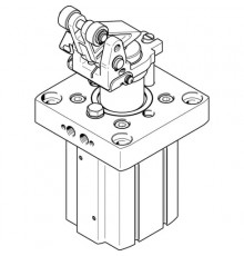 Стопорный пневмоцилиндр Festo DFST-63-30-DL-Y4-A