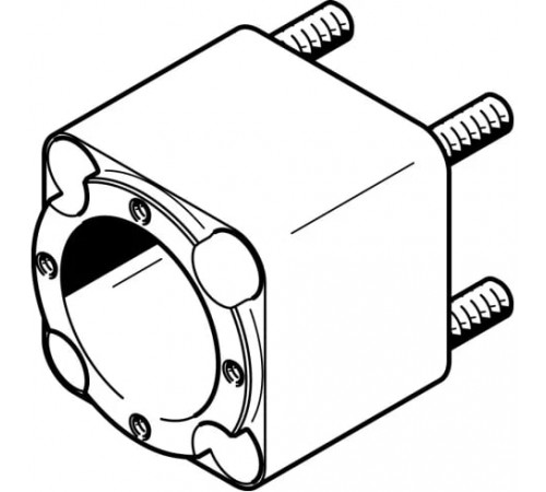 Корпус муфты Festo EAMK-A-D32-44A/C