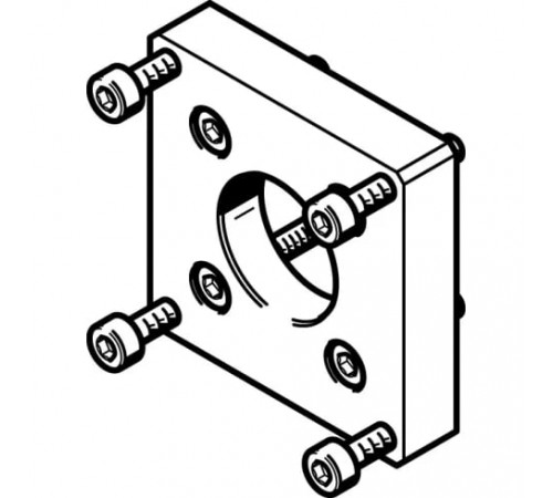 Фланец электродвигателя Festo EAMF-A-28B-40A