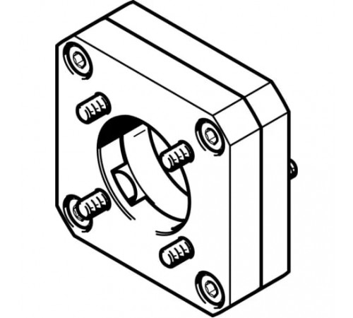 Фланец электродвигателя Festo EAMF-A-44A/B-40G