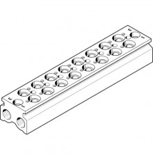 Плита для блочного монтажа Festo CPE18-3/2-PRS-3/8-8