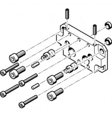Адаптерная плита для параллельного захвата Festo HAPG-58