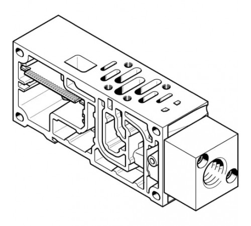 Коллекторная плита Festo VABV-S6-1Q-G12