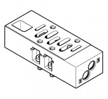 Плита с дросселями Festo VABF-S1-2-F1B1-C