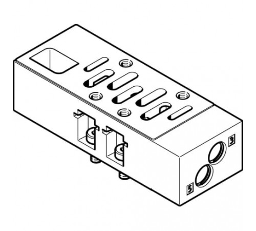 Плита с дросселями Festo VABF-S1-2-F1B1-C