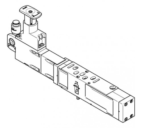 Блоки регуляторов Festo VABF-S4-1-R2C2-C-10E