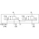 Распределитель с электромагнитным управлением Festo VSVA-B-T22CV-AZ-A2-1T1L