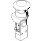 Грибовидная кнопка Festo P-3-M5-BK