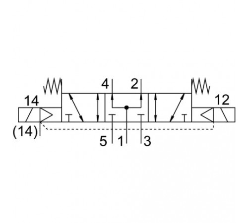 Распределитель с электромагнитным управлением Festo VSVA-B-P53U-Z-A1-1T1L