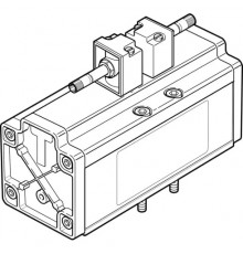 Распределитель с электромагнитным управлением Festo MDH-5/3E-3/4-D-4