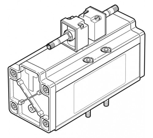 Распределитель с электромагнитным управлением Festo MDH-5/3E-3/4-D-4
