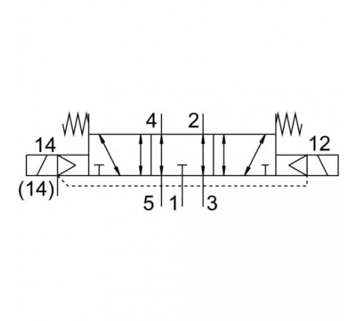 Распределитель с электромагнитным управлением Festo VSVA-B-P53E-Z-A1-1T1L