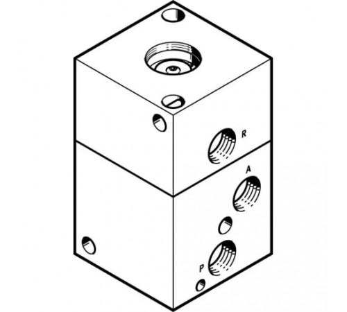 Базовый распределитель Festo LOCB-3-1/4