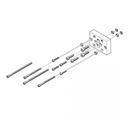 Набор переходников Festo HAPB-38