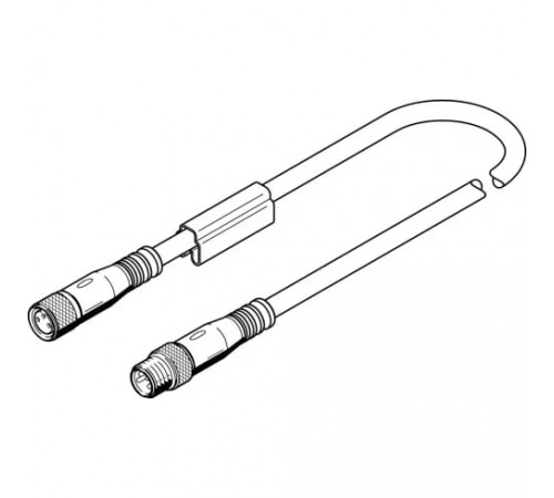 Соединительный кабель Festo NEBU-M8G3-K-2.5-M8G4