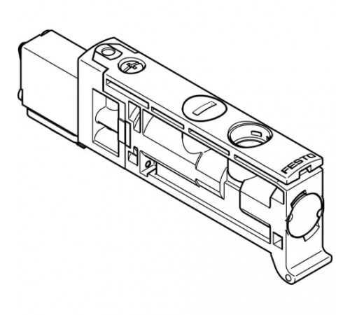 Распределитель с электромагнитным управлением Festo VUVB-ST12-M32U-MZD-QX-D-1T1