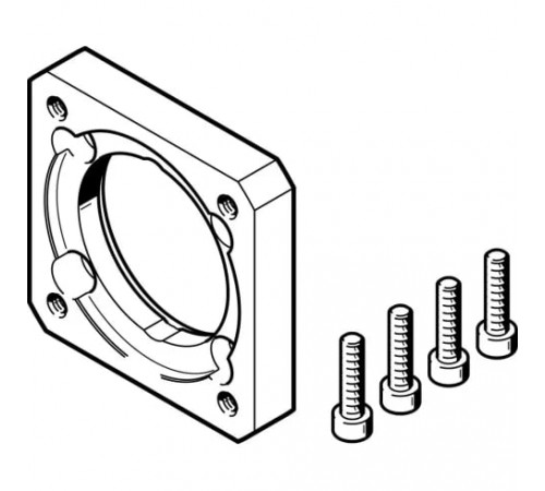 Фланец электродвигателя Festo EAMF-A-48A-70A
