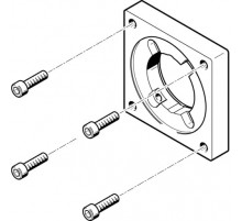 Фланец электродвигателя Festo EAMF-A-38A-57A