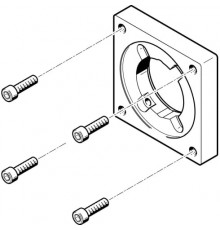 Фланец электродвигателя Festo EAMF-A-38A-57A