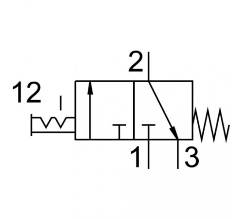 Отсечной клапан Festo HE-1/4-D-MIDI