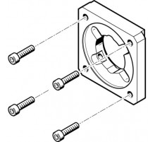 Фланец электродвигателя Festo EAMF-A-38A-70A