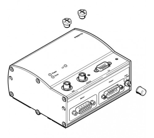 Контроллер электродвигателя Festo SFC-DC-VC-3-E-H0-DN