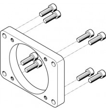 Фланец электродвигателя Festo EAMF-A-95B-100A