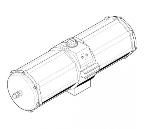 Неполноповоротный привод Festo DAPS-2880-090-RS1-F16