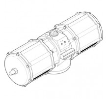 Неполноповоротный привод Festo DAPS-4000-090-RS1-F25
