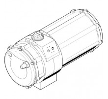 Неполноповоротный привод Festo DAPS-1440-090-RS4-F16