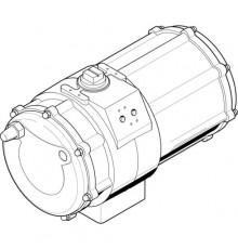 Неполноповоротный привод Festo DAPS-2880-090-R-F16