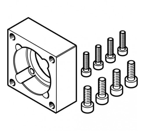 Фланец электродвигателя Festo EAMF-A-38A-60S/60T