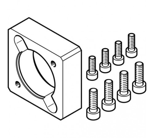Фланец электродвигателя Festo EAMF-A-38A-40S/40T