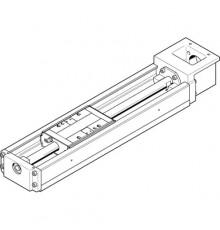Электрический суппорт Festo EGSK-46-400-20P
